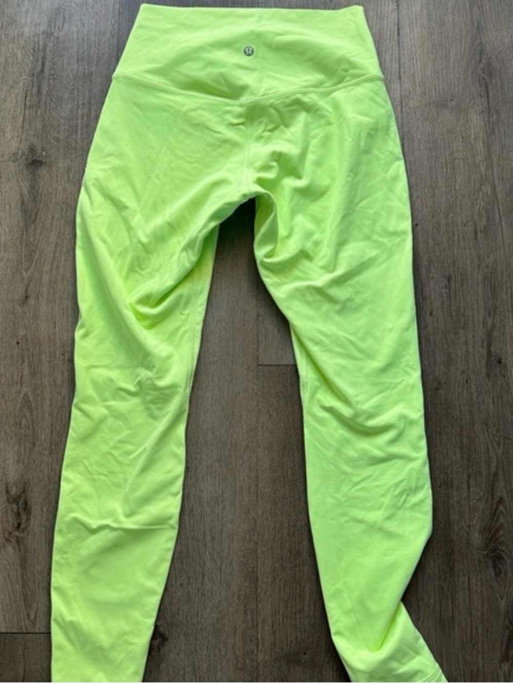 lululemon athletica Kids Lime Green High-Waist Leggings